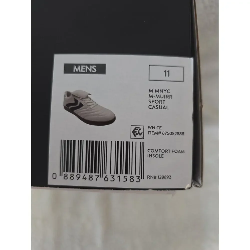 New Madden NYC Sport Casual Shoe, Men's Size 11, White, Comfort Foam Insole